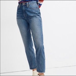 Madewell’s The Mom Jean, size 27